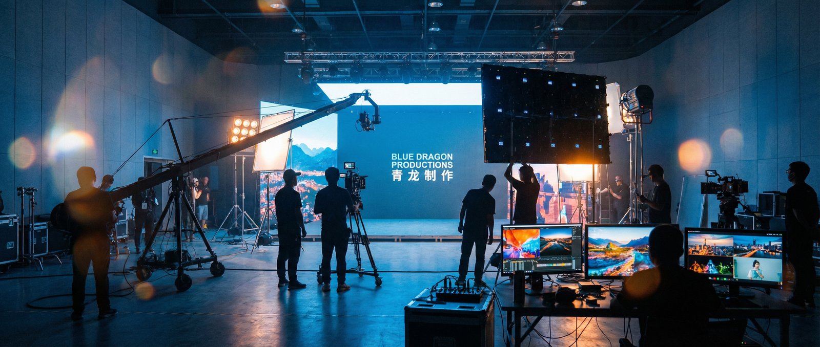 抖音风影视制作现场