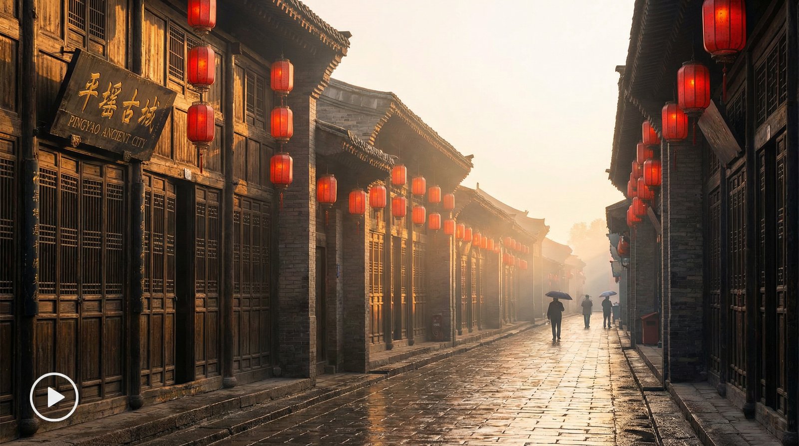 抖音风平遥古城旅拍